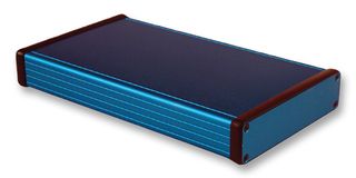 HAMMOND 1455P2201BU. Metal Enclosure, 1455 Series, Extruded With Metal End Panels, Small, Extruded Aluminium, 26.45 mm