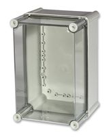 FIBOX PC 2819 18 T ENCLOSURE Plastic Enclosure, IK08 (Side) / IK09 (Front), DIN Rail, Polycarbonate, 180 mm, 188 mm, 278 mm