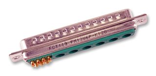 MOLEX / FCT 172704-0015 Combination Layout D Sub Connector, 172704 Series, DC-13W6, Plug, 13 Contacts, 7 Signal, 6 Power