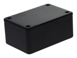 CAMDENBOSS BIM2001/11-BLK/BLK Plastic Enclosure, PCB Box, ABS, 39 mm, 56 mm, 85 mm, IP54