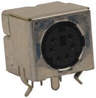 TE CONNECTIVITY - AMP 5749231-1 DIN Audio / Video Connector, 6 Contacts, Jack, PCB Mount, Through Hole Right Angle