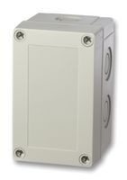 FIBOX PCM 100/60 G ENCLOSURE Plastic Enclosure, Knock-Outs, Multipurpose, Polycarbonate, 60 mm, 80 mm, 130 mm, IP66, IP67