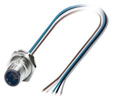 PHOENIX CONTACT 1419661 Sensor Cable, M12 Plug, Free End, 5 Positions, 500 mm, 19.6 "