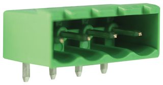 CAMDENBOSS CTB9359/4 Terminal Block, Header, 5.08 mm, 4 Ways, Through Hole Right Angle