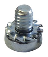 ETTINGER 081.58.423 Machine Screw, M4, 6 mm, Steel 4.8, Zinc, Pan Head Pozidriv