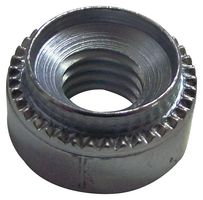 TR FASTENINGS M2-RMSTTC110 Bush, Rivet, M2, 3.5mm Panel Cutout Diameter, Steel, Pack of 100