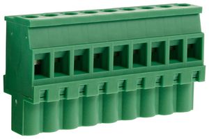 CAMDENBOSS CTBP92VJ/9S Pluggable Terminal Block, 5.08 mm, 9 Ways, 28 AWG, 14 AWG, 1.5 mm², Clamp