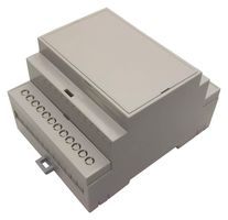 MULTICOMP PRO MC001143 Plastic Enclosure, DIN Rail, ABS, Polycarbonate, 90.2 mm, 71 mm, 57.5 mm