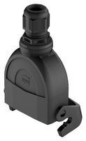 HARTING 19461100435 Heavy Duty Connector, Base, Cable Mount, Top Entry, Nylon (Polyamide), Fibreglass Reinforced