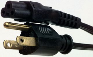 VOLEX 17037 Mains Power Cord, NEMA 5-15P to IEC 60320 C5, 3 m, 10 A, 125 V, Black