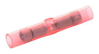 MOLEX 19199-0007 Butt Splice, Red, Avikrimp 19199 Series, 22 AWG, 18 AWG, 0.8 mm², Nylon (Polyamide)