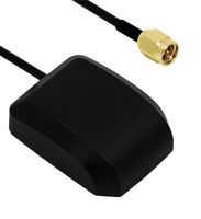 SIRETTA MIKE3A/5M/SMAM/S/RA/17 Antenna, GPS, 1.57542 GHz, 3 dBi, Right Hand Circular, Magnetic / Adhesive