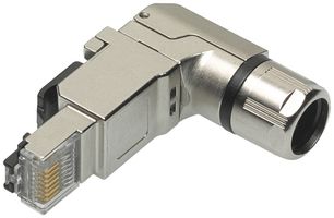 MOLEX 130047-8009 Modular Connector, BRAD Cat6a, IDC, RJ45 Plug, 1 x 1 (Port), 8P8C, Cat6a, IP20, Cable Mount