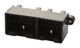 TE CONNECTIVITY - AMP 174979-2 Pin Header, Wire-to-Board, 2.5 mm, 2 Rows, 28 Contacts, Through Hole, Multi-Lock