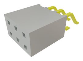SAMTEC SMH-103-02-G-D PCB Receptacle, Board-to-Board, 2.54 mm, 2 Rows, 6 Contacts, Surface Mount