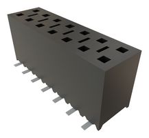 SAMTEC SSM-107-L-DV PCB Receptacle, Board-to-Board, 2.54 mm, 2 Rows, 14 Contacts, Surface Mount