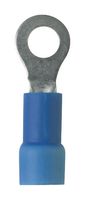 PANDUIT PV14-10RX-M Ring Tongue Terminal, M5, #10, 14 AWG, 2.5 mm², PV-RX, Blue
