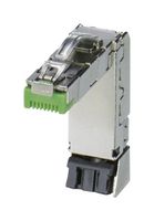 PHOENIX CONTACT 1421128 Modular Connector, Right-angle, RJ45 Plug, 1 x 1 (Port), 8P8C, Cat5, IP20, Cable Mount