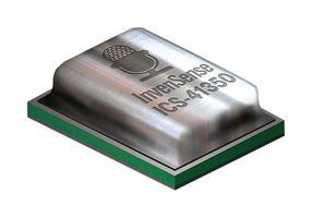 INVENSENSE ICS-41350 Audio Control, MEMS Microphone, 1.65V to 3.6V, LGA, 5 Pins, -40 °C