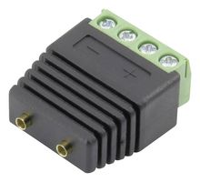 CLEVER LITTLE BOX CLB-JL-8157 Banana Test Connector, Jack, Cable Mount, 5 A, 30 VDC, Gold Plated Contacts