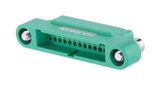 HARWIN G125-3242696M3 Connector Housing, Black / Green, G125, Receptacle, 26 Ways, 1.25 mm, G125 Series Contacts