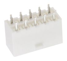 WURTH ELEKTRONIK 64901021122 Pin Header, Wire-to-Board, 4.2 mm, 2 Rows, 10 Contacts, Through Hole Straight, WR-MPC4
