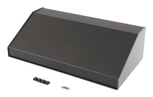 HAMMOND 1456PG4BKBK. Metal Enclosure, Instrument, Aluminium, 106.83 mm, 360.22 mm, 190.09 mm, IP31