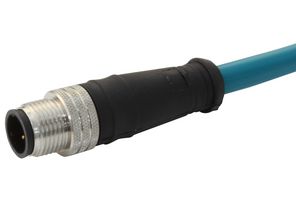 MOLEX 120108-0039 Sensor Cable, BRAD, Micro-Change Plug, Micro-Change Plug, 4 Positions, 8 m, 26.25 ft