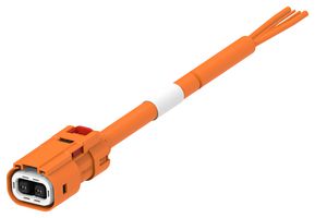 TE CONNECTIVITY 1-2208102-3 Cable Assembly, Wire to Board Plug to Free End, 2 Ways, 1 Row, 3 m, 9.8 ft