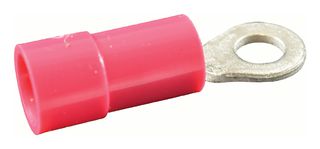 MOLEX 19070-0005 Ring Tongue Terminal, M2, #2, 18 AWG, 0.8 mm², InsulKrimp 19070 Series, Red