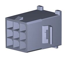 MOLEX 15-31-1091 Connector Housing, Natural, 5025 Series, Plug, 9 Ways, 4.8 mm