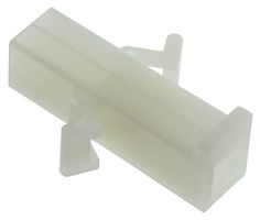 MOLEX 19-09-2018 Connector Housing, Natural, Standard .093" 3191 Series, Plug, 1 Ways