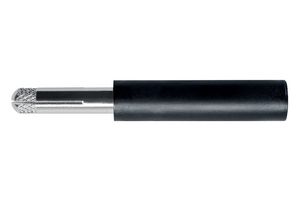 SCHUTZINGER A 2116 NI / SW Banana Test Connector, Plug, Cable Mount, 32 A, 1 kV, Nickel Plated Contacts, Black