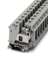 PHOENIX CONTACT 3074088 DIN Rail Mount Terminal Block, 2 Ways, 18 AWG, 2 AWG, 35 mm², Screw, 125 A