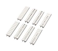 PHOENIX CONTACT 1051867 Terminal Block Marker, White, Marker Strip, Modular Terminal Blocks, 1 to 100, 5.2 mm, ZB