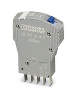 PHOENIX CONTACT 2800848 Thermal Magnetic Circuit Breaker, CB TM1 Series, 2 A, 1 Pole, 50 V, 240 V, Plug In