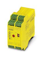 PHOENIX CONTACT 2981431 Safety Relay, 24 VDC, 3PST-NO, SPST-NC, DPST-NO, PSRclassic Series, DIN Rail, 6 A, Push In