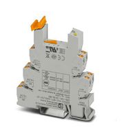 PHOENIX CONTACT 2900283 Relay Socket, DIN Rail, Push In, 24 VDC, PLC-INTERFACE Series