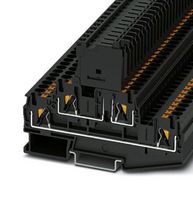 PHOENIX CONTACT 3211886 Fused Terminal Block, 4 Ways, 4 mm², Push In, 6.3 A