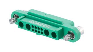 HARWIN G125-22496F1-02-08-02 Connector Housing, Black / Green, Gecko-MT G125, Receptacle, 12 Ways, 1.25 mm, G125 Series Contacts