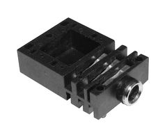 AMPHENOL AUDIO ACJS-NH35 Phone Audio Connector, Stereo, 3.5mm, 3 Contacts, Jack, Panel Mount, Tin Plated Contacts