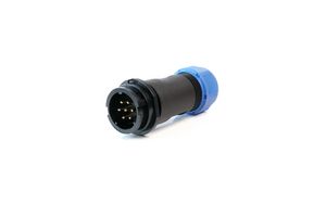 MULTICOMP PRO MP002687 Circular Connector, MP-T21, Inline Receptacle, Male Contacts, 7 Way, Bayonet, Solder, IP67, 15A