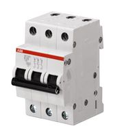 ABB 2CDS213001R0405 Thermal Circuit Breaker, SH200 Series, 40 A, 3 Pole, 400 V, DIN Rail