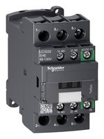 SCHNEIDER ELECTRIC LC1D32EHE Contactor, LC1D, 32 A, DIN Rail, Panel, 690 VAC, 3PST-NO, 3 Pole, 18.5 kW