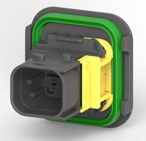 TE CONNECTIVITY 1-1703820-1 Automotive Connector Housing, Heavy Duty Sealed Connector Series, Plug, 6 Ways