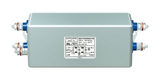 TDK B84113H0000G120 Power Line Filter, General Purpose, 250 VAC, 20 A, Single Phase, 2 Stage, Chassis Mount