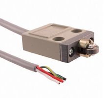 OMRON INDUSTRIAL AUTOMATION D4C-1202 Limit Switch, Top Roller Plunger, SPDT, 5 A, 250 VAC, 11.77 N, D4C Series