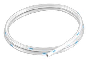 FESTO PUN-H-8X1,25-NT Pneumatic Tubing, 8 mm, 5.7 mm, PU (Polyurethane), Natural, 10 bar, 50 m