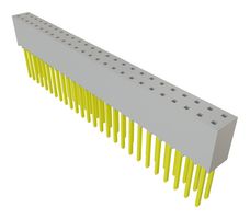 SAMTEC SSQ-126-03-G-D PCB Receptacle, Board-to-Board, 2.54 mm, 2 Rows, 52 Contacts, Through Hole Mount