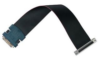 NI / EMERSON 180524-30 Test Cable Assembly, Ribbon Cable, NB1, 50 Pin, 3 m